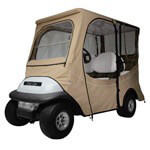 2004-Up Club Car Precedent - Classic Accessories 4-Passanger Khaki Soft Enclosure