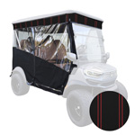 RedDot Black/ Red Panther Single Track Enclosure for MadJax Ascent with 4-Forward Facing Seats
