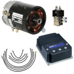 1995-01 Club Car DS Regen I-Regen II - Curtis Speed and Torque Motor - Controller Conversion Kit