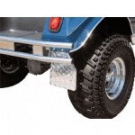 Club Car DS Diamond Plate Mud Guard (Fits 1982-Up)