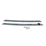 1982-Up Club Car DS - Stainless Steel Rocker Panel Set