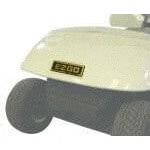 E-Z-GO Black / Gold Nameplate Kit (Fits 1975-Up)