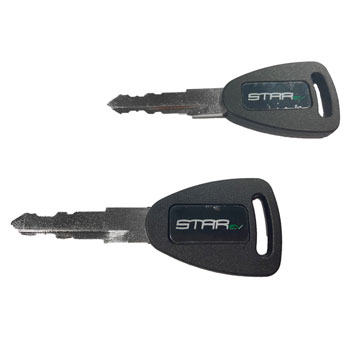 BuggiesUnlimited.com; Star Car EV - Set of 2 Standard Key