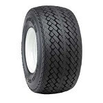 Duro Sawtooth Tire with GTW Steel White Wheel - 8 Inch