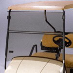 EZGO S4-L4 - RedDot Express Tinted Folding Windshield