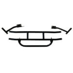 Jake's Black E-Z-GO Medalist / TXT Brush Guard (Fits 1994-2013)