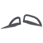 EZGO RXV Titanium Seat Rail Cover Set Fits 2008-Up