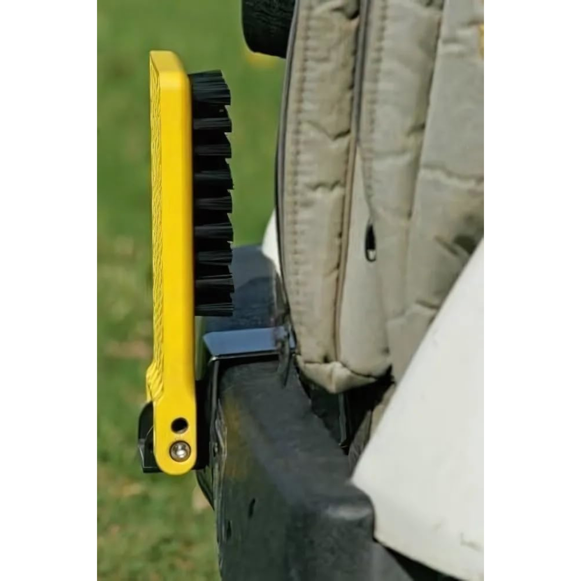Golf Cart Mounted Spike Cleaner (Universal Fit)