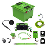 48V 105AH Square Professional Accessory Bolt Energy Battery Kit without Bracket