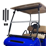 Clear Club Car DS Impact-Resistant Folding Windshield (Fits 2000-Up)