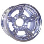 10x7 Polished Strike Wheel (3:4 Offset)