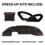 Club Car Precedent Professional Carbon-Fiber Dress-up Kit (Fits 2004-2008)
