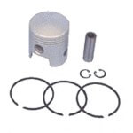 1963-95 Columbia-Harley Davidson 2-Cycle - Standard Piston and Ring Replacement