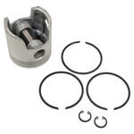 Columbia / HD 2-Cycle Gas .020 Piston & Ring Assembly (Fits 1963-1995)