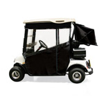 RedDot&reg; Chameleon Black Track-Style Enclosure for 2004-Up Club Car Precedent