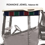 2008-Up EZGO RXV-Freedom TXT-T48 - Red Dot Chameleon Roanoke Jewel Valance