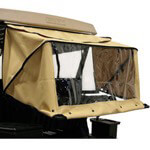 1982-99 Club Car DS - Red Dot Chameleon Wheat Club Protector