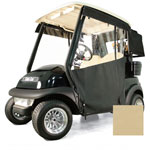 2008-Up EZGO RXV - Red Dot Chameleon Linen Track Style Soft Enclosure