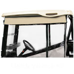 2004-Up Club Car Precedent-Onward-Tempo - Red Dot Chameleon Linen 2-Passenger Valance