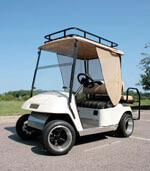Club Car DS Sun Screen Kit w/ Aluminum Tracks (Fits 2000.5-Up)