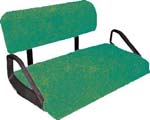 E-Z-GO T-48 Green Sheepskin Seat Covers (Fits 2014-Up)