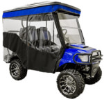 2008-Up EZGO RXV - Red Dot 3-Sided Stock Soft Enclosure for Triple Track 84-Inch Top