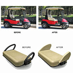 Club Car Precedent Beige Cart Buddy Padded Arm Rest Sleeve (Fits 2004-2011)
