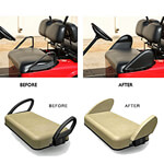 Club Car Precedent Cart Buddy Black Padded Arm Rest Sleeve (Fits 2004-2011)