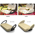 Club Car Precedent Cart Buddy Beige Padded Arm Rest Sleeve (Fits 2012-Up)