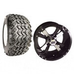 Set Of (4) 14″ Twister Wheels On A/ T Tires (Lift Required)