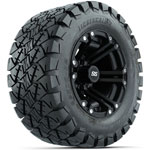 GTW Specter 12 in Wheels with 22x11-12 Sahara All-Terrain Tires - Set of 4
