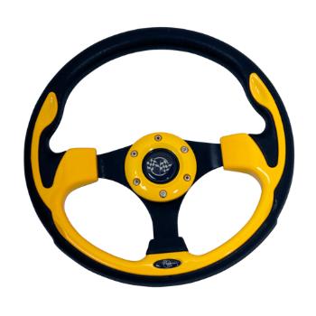 BuggiesUnlimited.com; GTW Yellow Steering Wheel