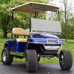 1994.5-13 EZGO TXT - RedDot Clear Folding Windshield