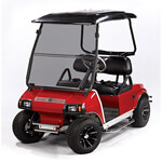 2000-Up Club Car DS - Tinted Folding Windshield