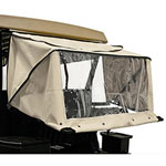 2004-Up Club Car Precedent-Onward-Tempo - Red Dot Rain Guard