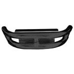 Jake's Black Club Car DS Mega Front Bumper & Carryall (Fits 1981-Up)