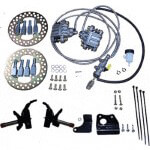 2001.5-Up EZGO Factory Lifted ST Express - Jakes Disc Brake Kit