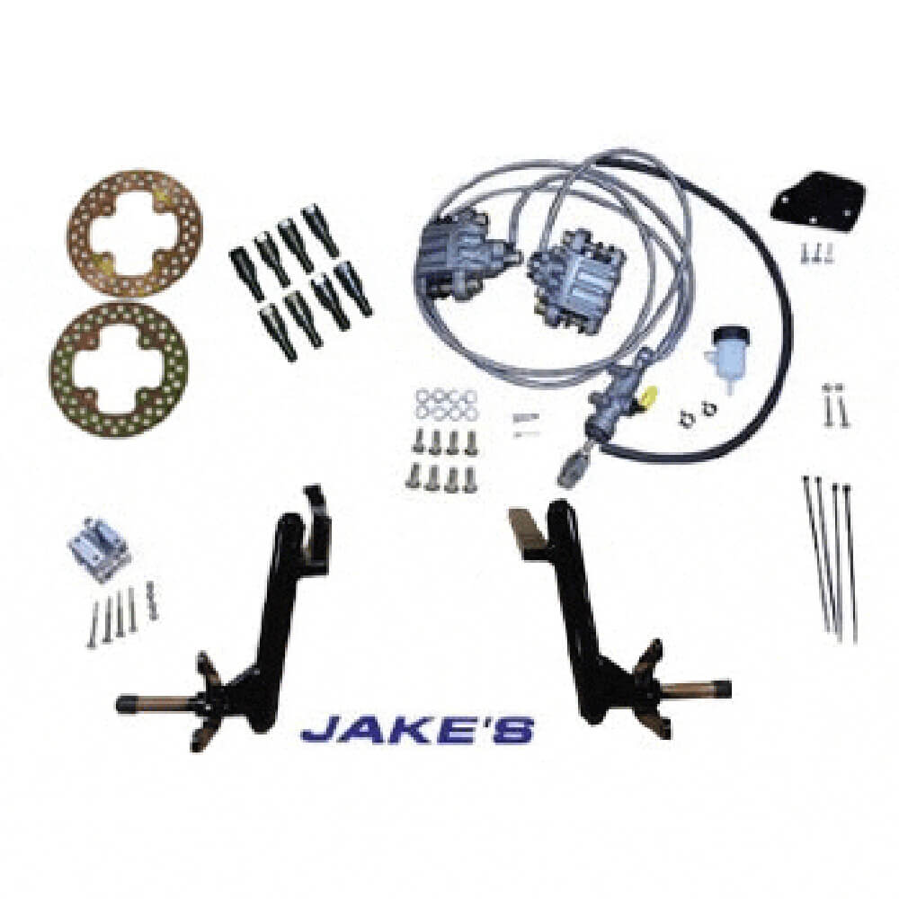 Jake's Club Car DS 6Inch Lifted Golf Cart Disc Brake Kit