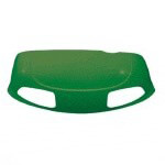 E-Z-GO RXV Dark Green Front Cowl W/ Headlight Cutouts (Fits 2008-Up)