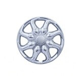 8" Chrome Ninja Wheel Cover