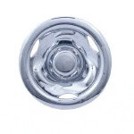 Deep Dish Chrome Wheel Cover - 8 Inch