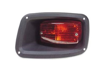 BuggiesUnlimited.com; EZGO Medalist /  TXT Driver - Tail Light with Bezel Fits 1994-2013