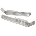 Club Car DS Diamond Running Board Set with Splash Guard (Fits 1984-Up)