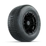GTW Spyder Matte Black 10 in Wheels with 205/ 50-10 Duro Low-profile Tires – Set of 4