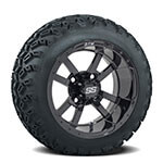 Set of (4) GTW 12 inch Storm Trooper Wheels on A/ T Tires