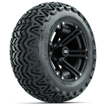 BuggiesUnlimited.com; GTW Specter 14 in Wheels with 23x10-14 GTW Predator All-Terrain Tires - Set of 4