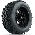 GTW Vortex Wheels 14 in Wheels with 23x10-14 in Sahara Classic All Terrain Tires - Set of 4