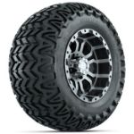 GTW Omega 12 in Wheels with 23x10.5-12 GTW Predator All-Terrain Tires - Set of 4