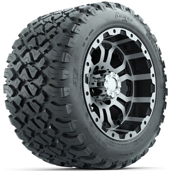 BuggiesUnlimited.com; GTW Omega 12 in Wheels with 20x10-R12 Nomad All-Terrain Tires - Set of 4