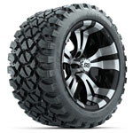 GTW Vampire 14 in Wheels with 23x10-14 Nomad All-Terrain Tires - Set of 4